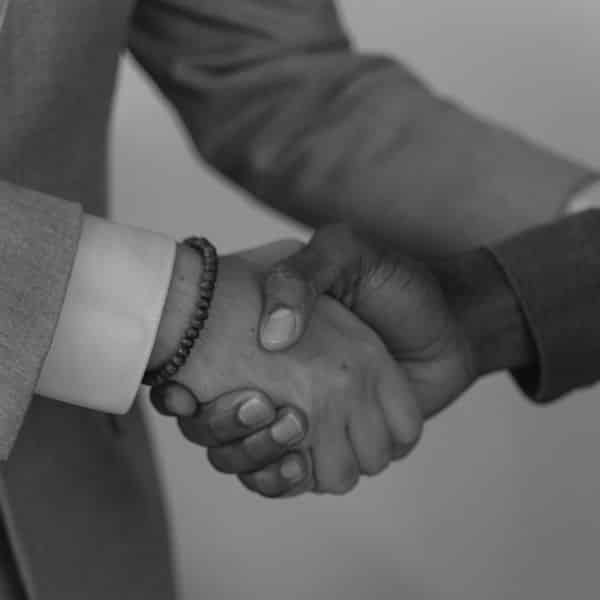 page agence équipe portrait abstrait de recrutement