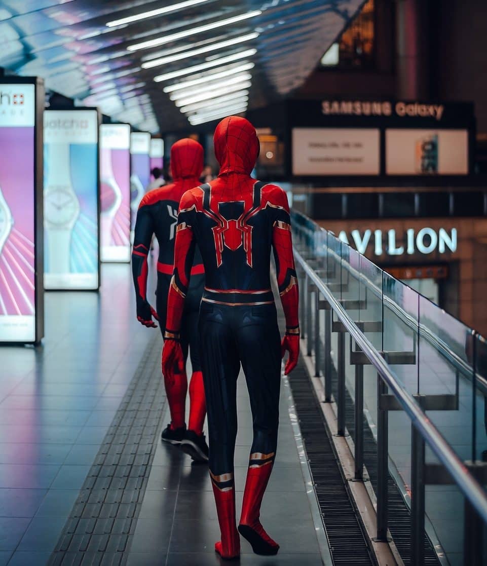 Spider Agency background slider desktop