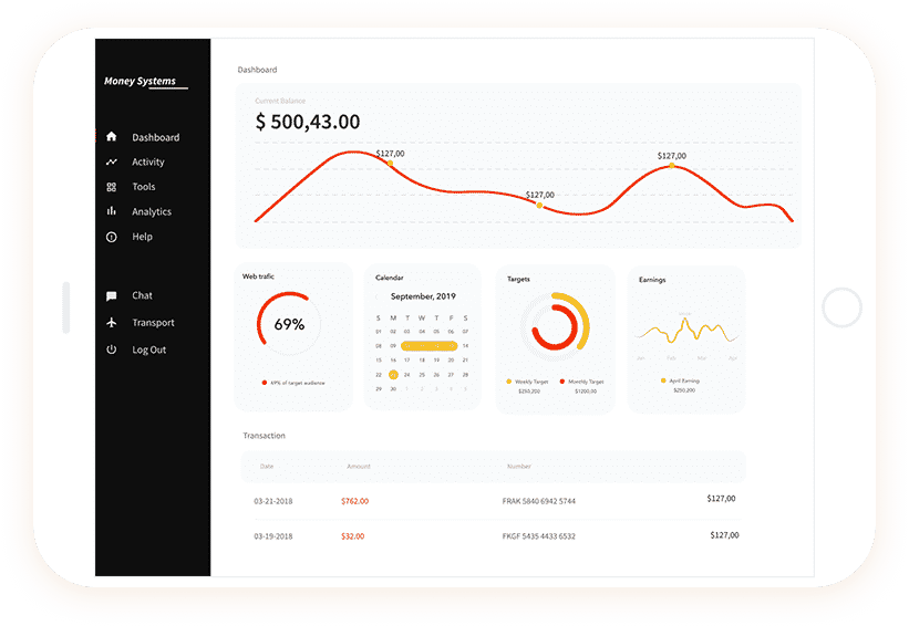 tablette resultat slider creation de site web pessac